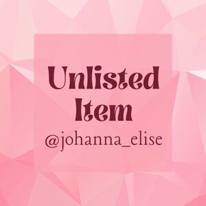 Unlisted Item #1-50 ✨